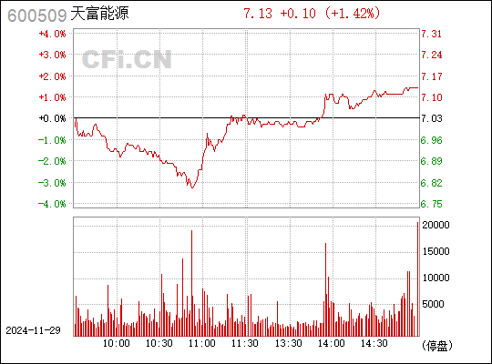 天富能源公司简介