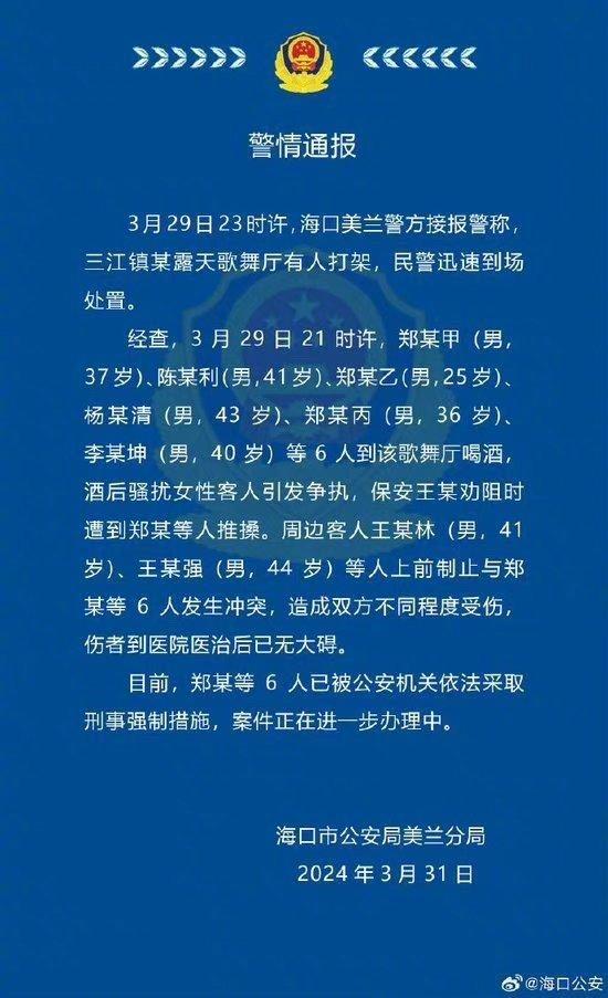 海南男子捏造斗殴事件遭拘，警示社会必要性与维护公共秩序至关重要