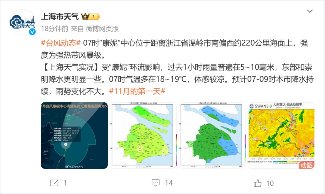 台风康妮对上海降水量影响分析研究报告